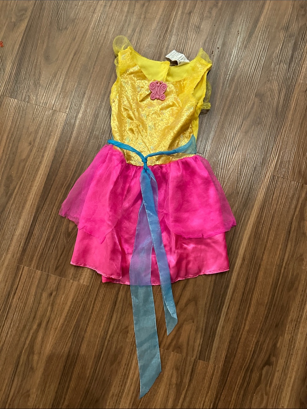 Fancy Nancy girls dress costume dress up Fancy Nancy Signature Dress size 4-6x